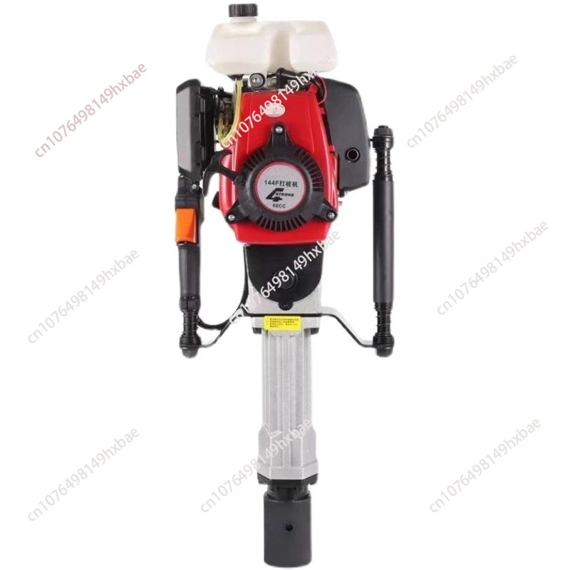 1900W pile driver power small railway emergency building orchard wooden pile triangular steel electric impact piling