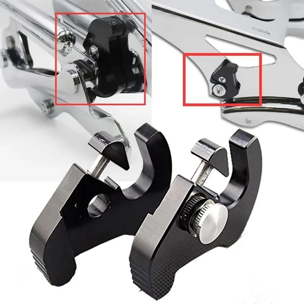 

Detachable Rotary Sissy Bar Luggage Rack Docking Latch Clip For Harley Electra Road Street Glide Softail 883 All Year