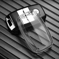 NEW Transparent TPU Car Remote Smart Key Case Cover for KIA Rio Rio5 Sportage Ceed Cerato K3 KX3 K4 K5 Sorento Optima Picanto