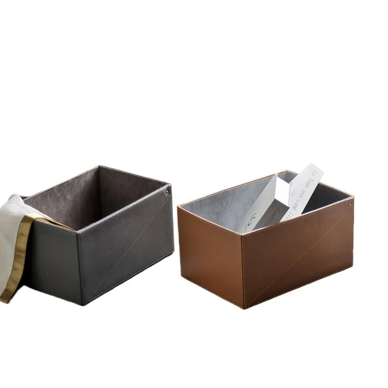 

Arch art, storage box, leather material, storage box, home soft packaging storage box