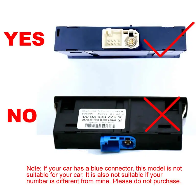A1728202100 For Mercedes-Benz  GLE CLA CLS USB Socket Connector USB-connector A172 820 2100