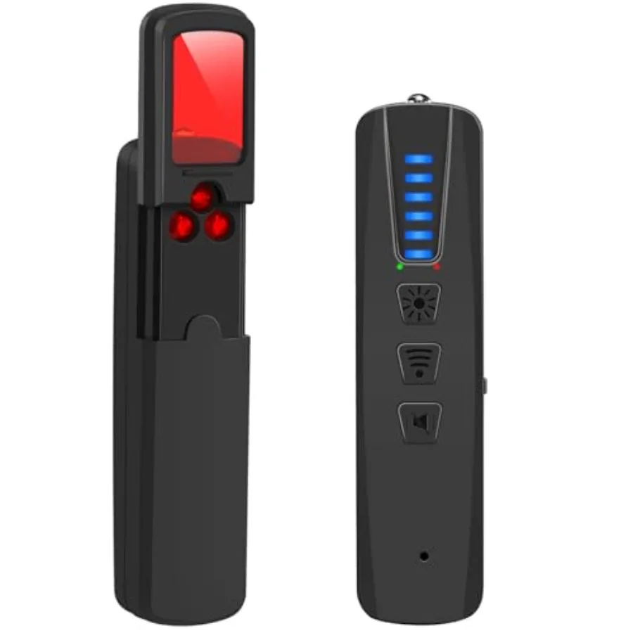 

Upgraded Hidden Camera Detector, Spy Camera Finder, RF Signal Scanner, 4 Modes GPS Tracker and Bug Detector, Portable Spy Devic