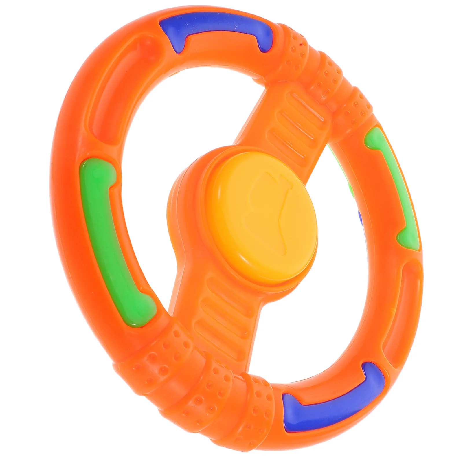 

Thickened Kids Steering Wheel for Car Backseat with Lights and Sounds Interactive Driving Controller for Toddlers Motor Skill