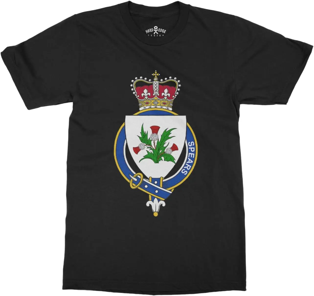 Men's Scottish Garter Family Spears T-Shirt