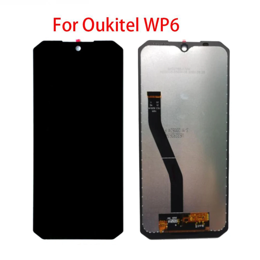 LCD ต้นฉบับ Oukitel WP5 Pro จอแสดงผล LCD Touch Screen Digitizer ASSEMBLY สําหรับ OUKITEL WP7 WP8 WP9 WP10 WP13 WP15 WP12 LCD + เครื่องมือ