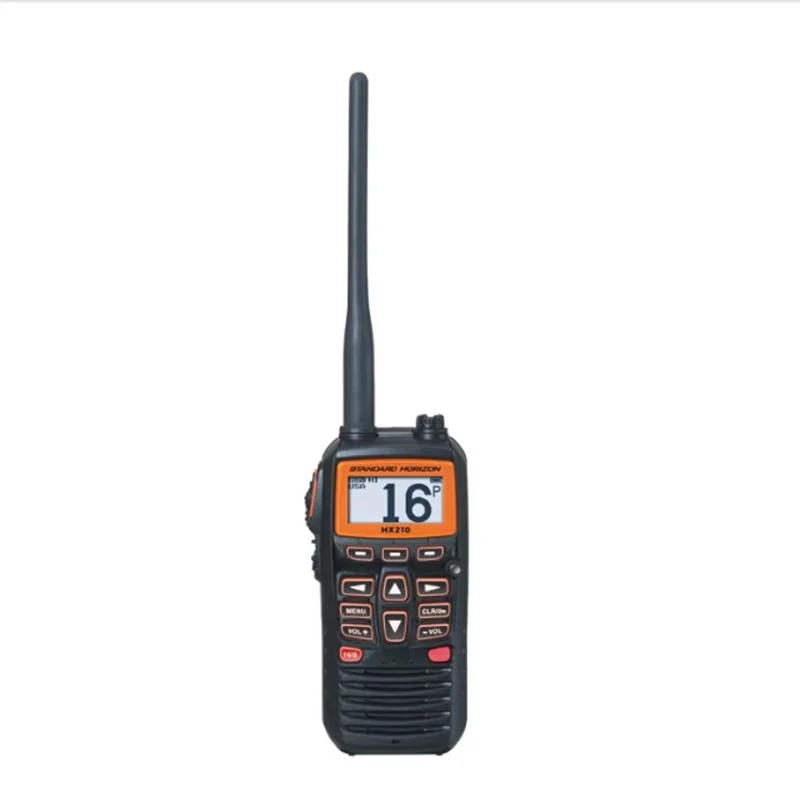 HX210 HX210E Standard Horizon VHF Marine Floating Handheld Radio IPX7 Waterproof Transceiver With SBR-23Li Walkie Talkie Battery