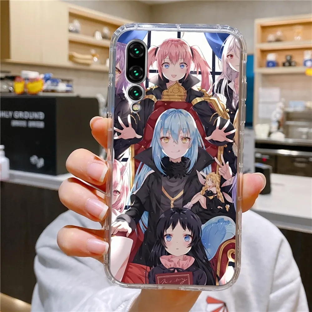 Demon Slime Rimuru Tempest Cassa Del Telefono Per Xiaomi 11 Redmi Nota 11 5G 8T 9A 9 10T Note8Pro Note9 12SUltra Custodia Trasparente