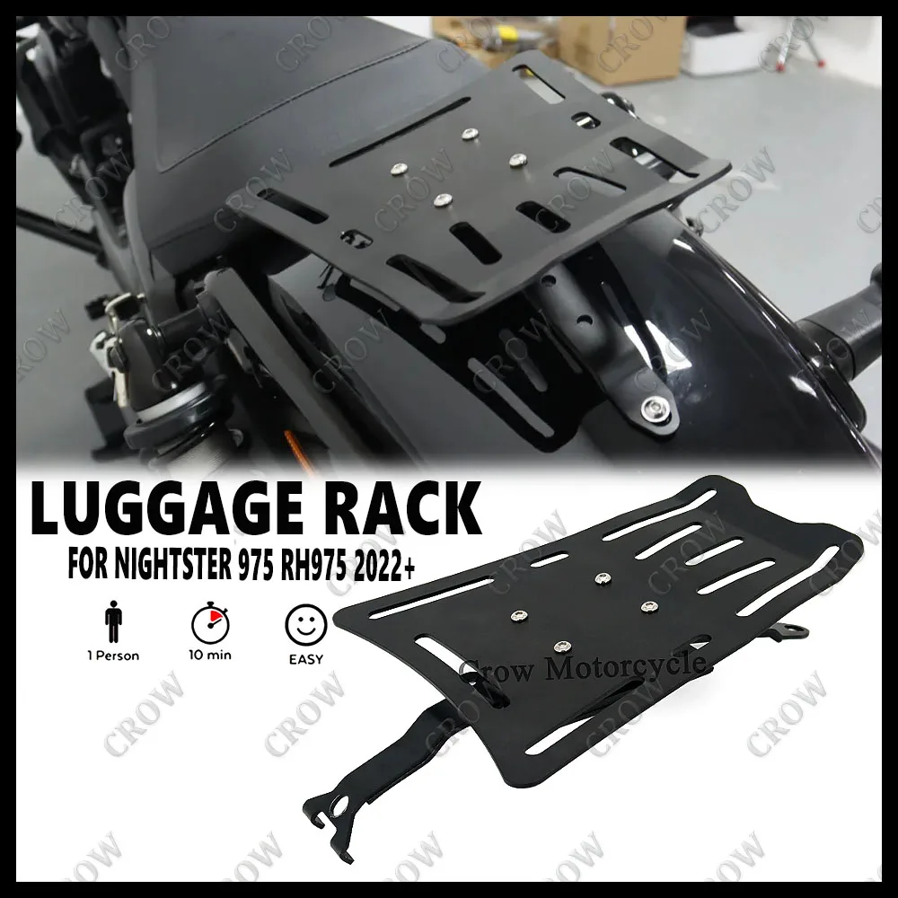 

RH975 New Motorcycle Accessory Luggage Rack Mudguard Rear Bracket For Harley For Nightster 975 RH975 2022+