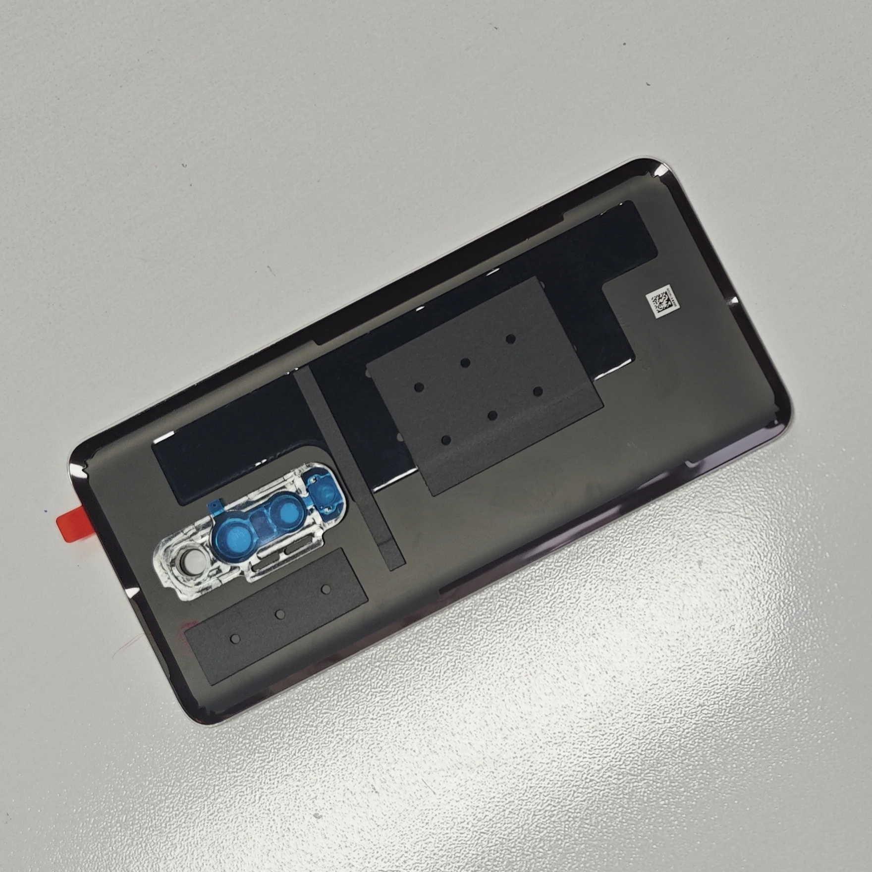 Original For Oneplus 7 Pro 7pro Glass Back Battery Cover Rear Door Housing Panel Case Replace With Camera Len with Adhesive