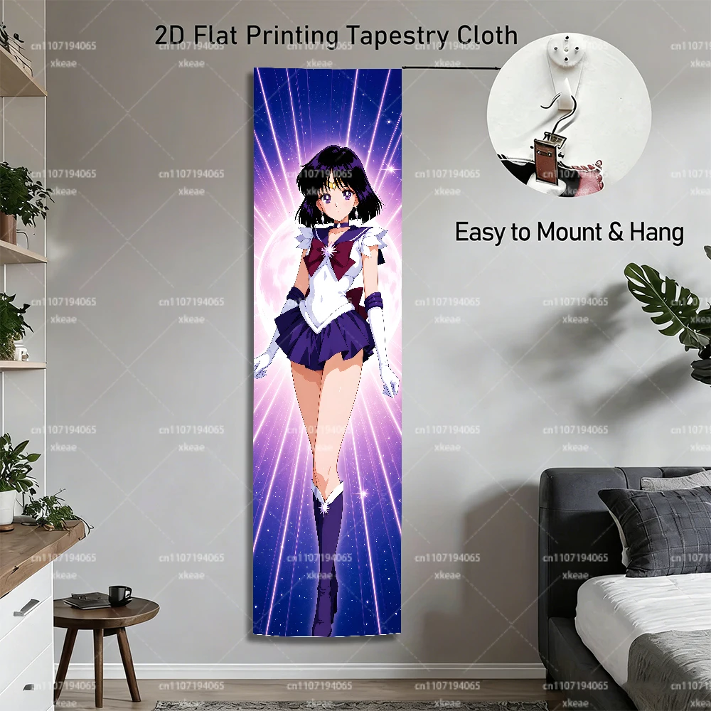 Sailor Saturn Hotaru Tomoe Ver - Wall Scroll Tapestry ulasan dan harga