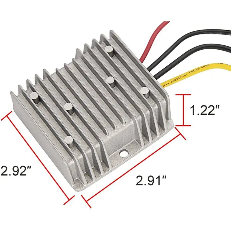 ABCA-5X Golf Cart Converter 48V 36V To 12V Converter 12V 20A 240W Converter Voltage Regulator For Golf Cart Club Car