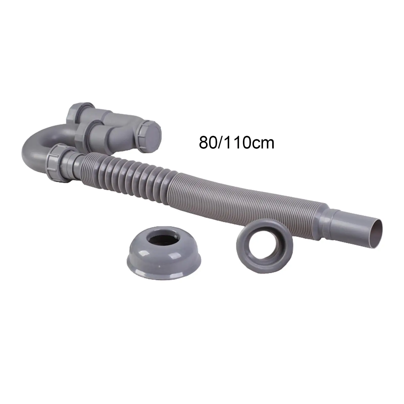 

U-образная дренажная труба, дренажный шланг для канализации, расширяемый регулируемый сток, дренажная труба, дренажная труба для туалета, кухни, ванной комнаты