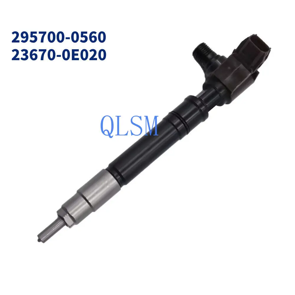 

295700-0560 23670-0E020 New High Quality Accessories, Fuel Injector for Toyota Fortuner Hilux Revo 2.4L 2GD-