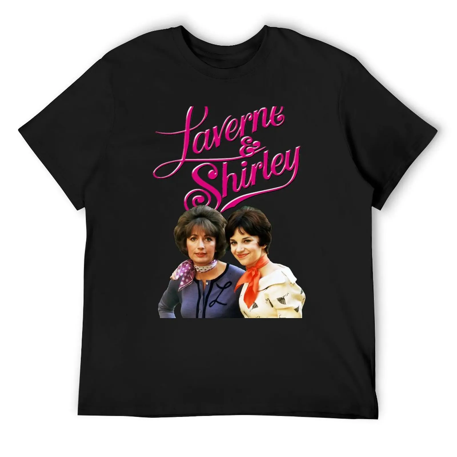 Our Way Throwback Laverne and Shirley tribute T-Shirt vintage t shirts heavyweights t shirt men