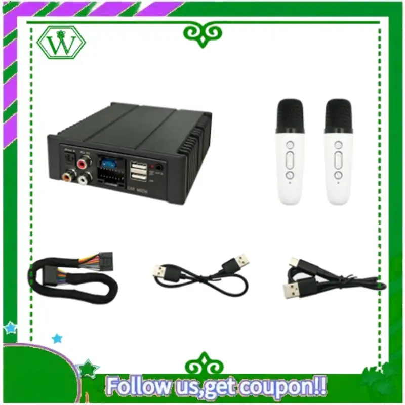 AC34-For Car Radio Amplify Automotive Sound Modules DSP Car Audio Processor Electronics Automobiles Parts