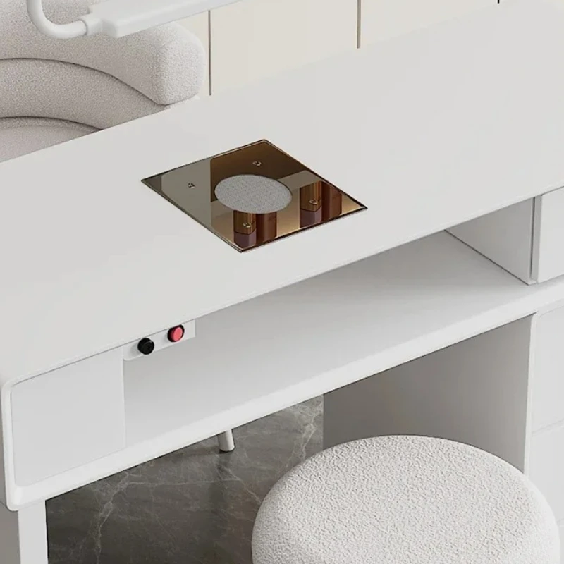 

Italian Minimalism Nail Manicure Table Sturdy Stylist Desk Multifunction Manicure Equipment Furniture Mesa Manicurista Ongle