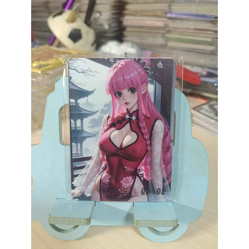 Anime One Piece Nico Robin Boa Hancock Yamato Nami Perona Uta Collectible Cards Christmas Birthday Gifts Children's Toys view 5