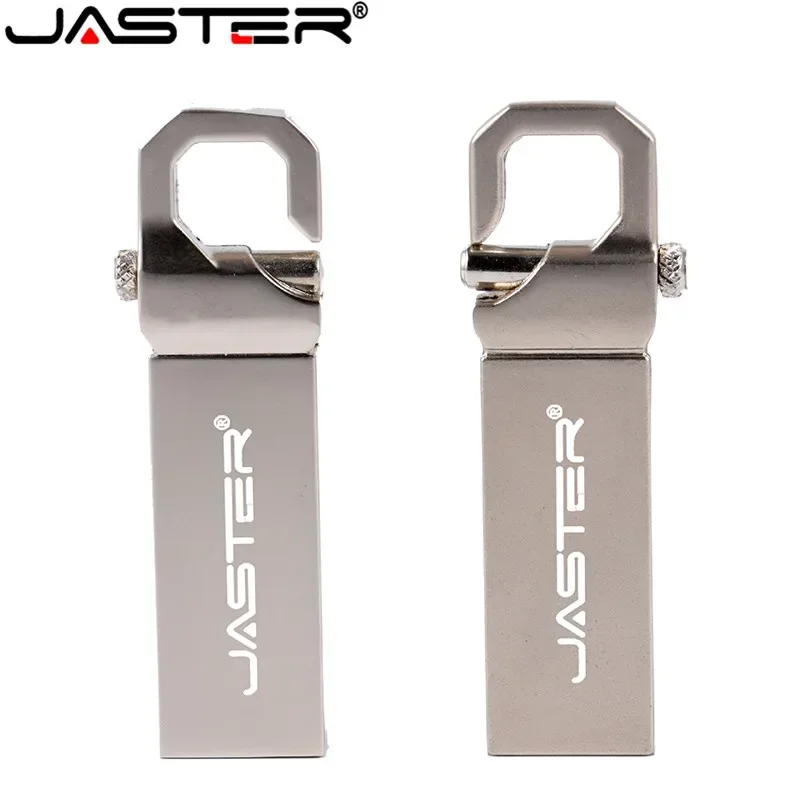 JASTER USB Flash Drive 64GB Metal Pen Drive USB Stick 32GB Pen Drive Real Capacity 16GB USB Flash