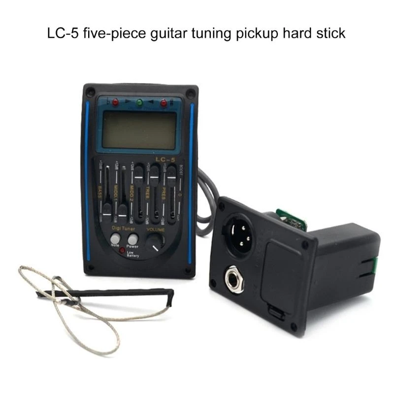LC-5 Tuner Piezo Pickup Suitable for Enhancing Sound Performances