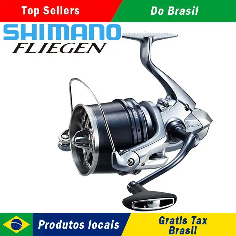 SHIMANO FLIEGEN Spinning Fishing Reel for Surf casting 35/SD35 8+1BB SURF Reel Throwing Fishing 20KG Power 3.5:1Ratio 440g Weigh