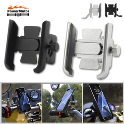 Motorcycle Mobile Phone Holder For Honda Yamaha Suzuki Ducati BMW Harley Davidson Universal Rearview Mirror Handlebar Holder