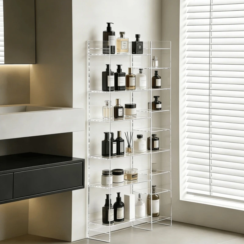Toilet Bathroom Rack Wash Rack Cosmetics Table Skin Care Storage Rack