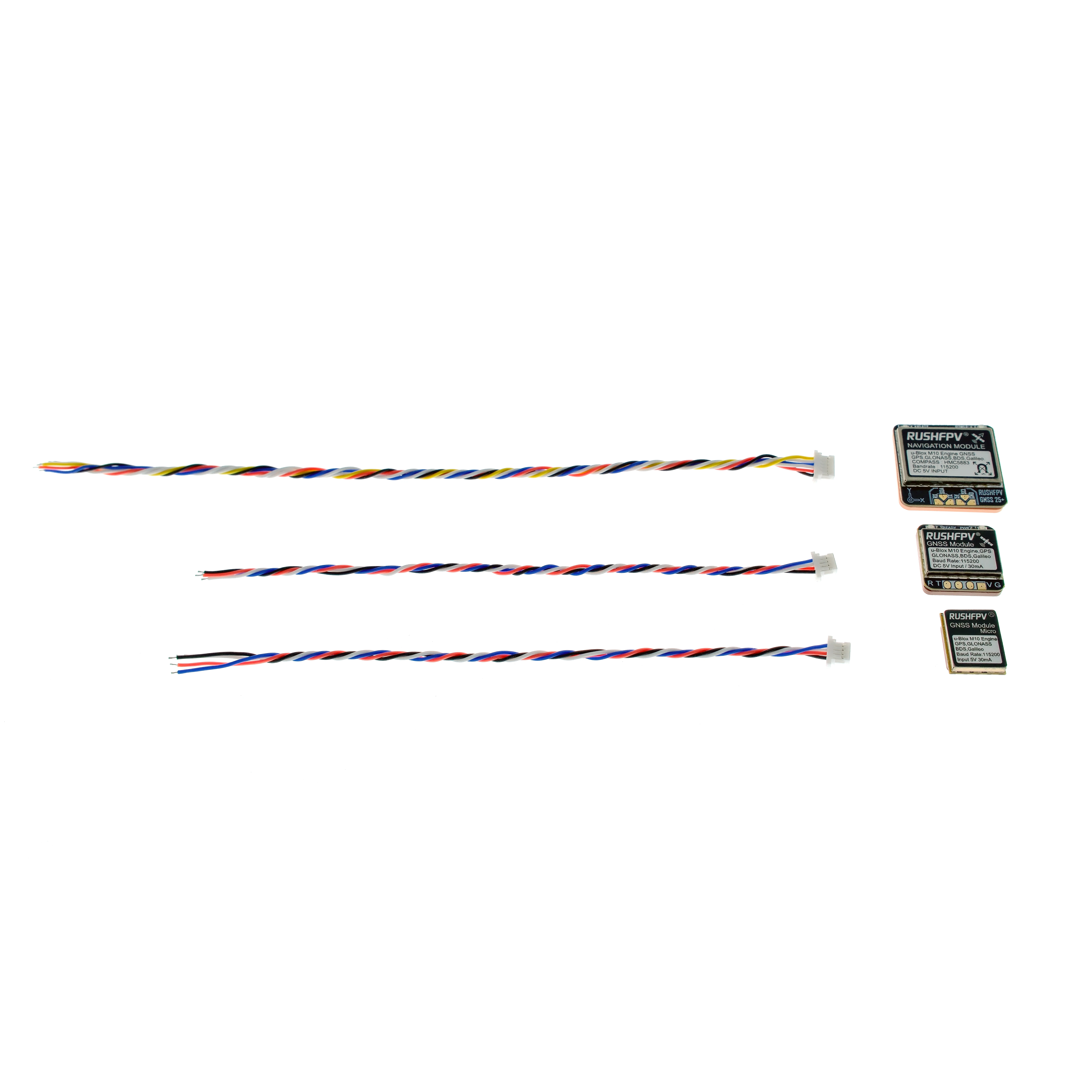 RUSHFPV GNSS GPS NMEA Dual Protocol GPS Module GNSS MINI MICRO PRO Built-in Antenna Compass For RC FPV Long Range Drones