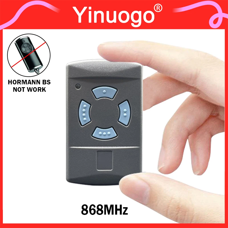 

YNG173 HORMANN HSM4 HS(M)2/4 Garage Door /Gate Remote Control 868MHz HHandheld Transmitter