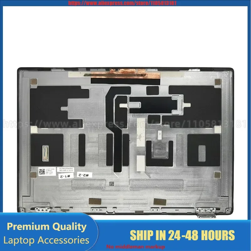 For Dell Latitude 9420 E9420 LCD Top Cover A Shell Case Bezel Assembly 0DRRT7 Laptop Screen Hinge Replacement Part