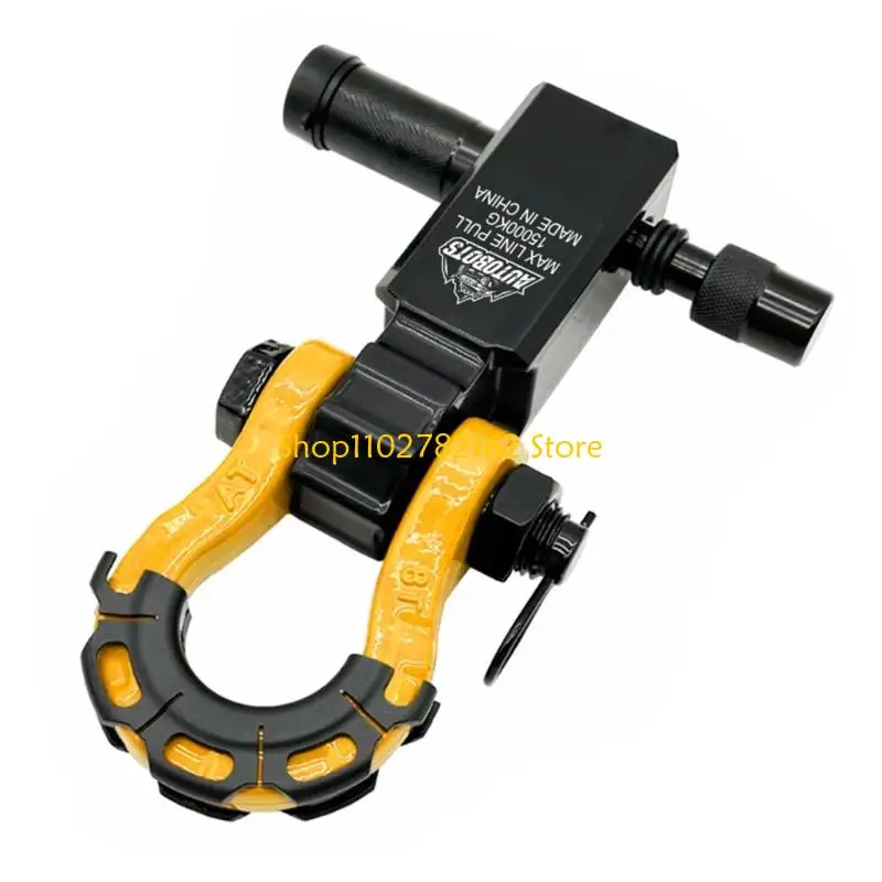 547B 15 Ton Capacity Vehicle Recovery Coupler For 2 Inch Receiver Light Yet hard Carbon Steel Build For Trucks