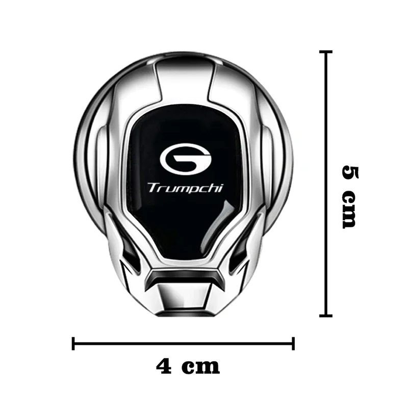 Metal Car Ignition Device Skull Styling Cover Sticker for Trumpchi Emblem Gac Gs8 Gs3 Gs4 Gs5 GS7 Ga3 Ga4 Ga5 Ga6 Ga8 Gm6 Gm8 M8