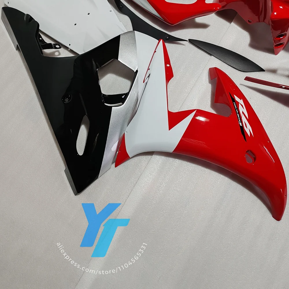 Premium Fairing Kit for Yamaha YZF-R6 2003-2004 with High-Quality ABS Plastic Injection Molded Replacement Bodywork