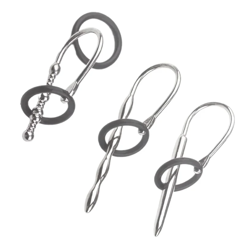 Masturbation Stimulator Male Urethral Catheter Adult Horse Eye Urethral Plug Sex Toys For Men Sex Products Metal Penis Plug