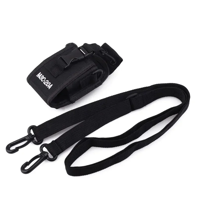 MSC-20A Multifunction Case Holder Pouch Bag for Motorola GP328+ BAOFENG UV-5R UV-B5 UV82 UV6 UV8D GT-3 A52 Walkie Talkie