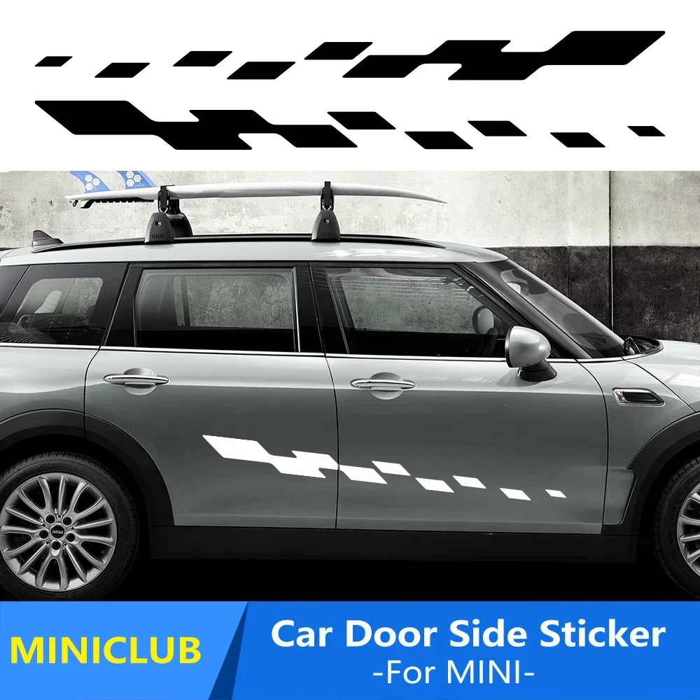 Car Stickers Graphics Racing Sport DIY Decor Decal Tuning Accessories For Mini Cooper S One JCW F56 F55 R55 R56 R60 F60 R61 F54