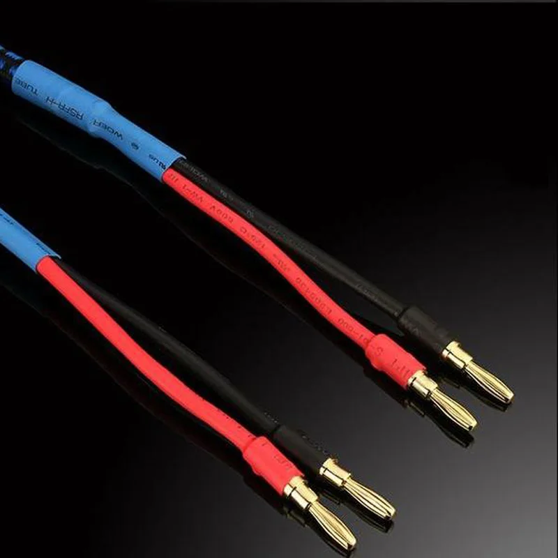 GoSo Болтовой аудиокабель с банановым покрытием, позолоченный аудиофил, Hi-end Bold Line Speaker L11 1 м-30 м