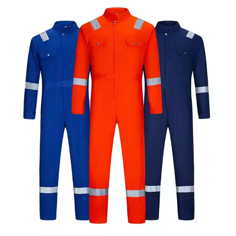 

Safety Factory Clothes Work Coveralls for Men with Reflective Stripes Work Uniforms for Men Construction Hi Vis Workwear