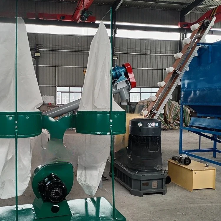 Wood Chip Biomass Straw Mini Pellet Flat Die Small Scale Wood Pellet Mill Feed Processing Machine