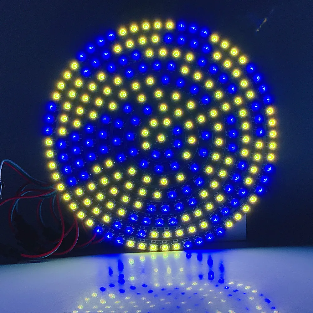 

WS2812B DIY RGB LED Ring 241 Pixels WS2812 Round Modules SK6812 5050 Built-in RGB Addressable DC5V LED Circle Arduino Ring