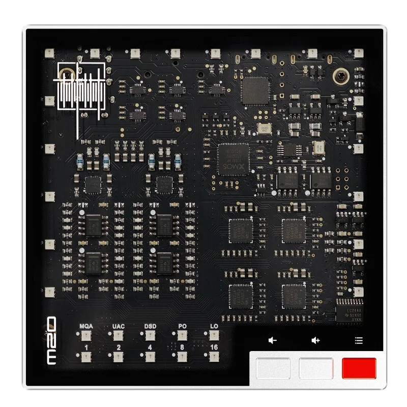 

Игровой аудиодекодер Upgrade M20 Hi-Res с CS43131*4, XU316, DSD256, усилитель для наушников с разъемами 3.5мм и 4.4мм, поддержка PCM 32BIT/768HZ, USB-вход