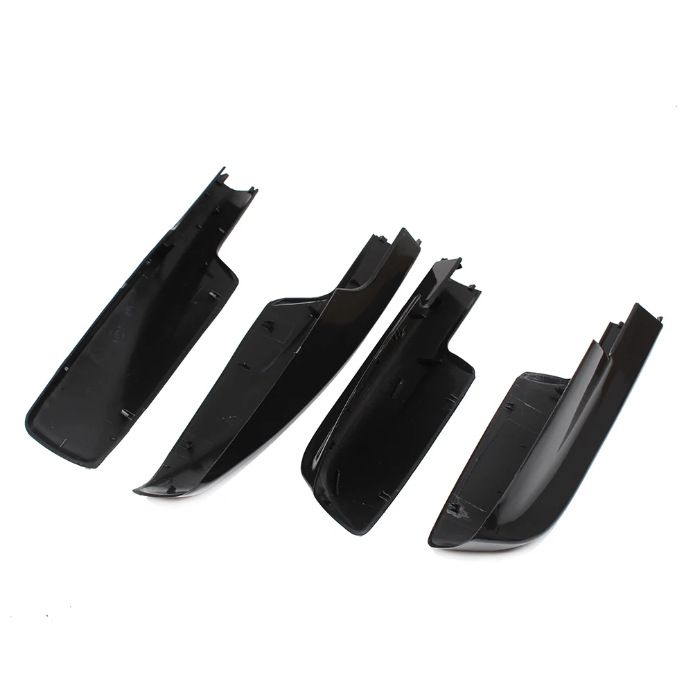 For Toyota Highlander 2001 2002 2003 2004 2005 2006 2007 Black ABS Roof Rack Bar Rail End Leg Cap Replacement Cover Shell 4PCS