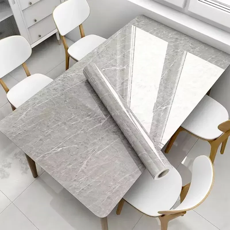 

Мраморные водонепроницаемые обои в современном стиле для кухни и ванной