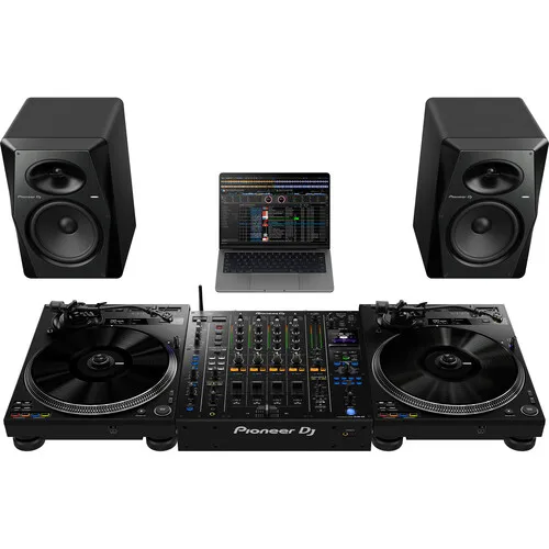 EXCELENTE-Professional Direct-Drive Turntable com controle DVS, Pion E R DJ, PLX-CRSS12, Professional