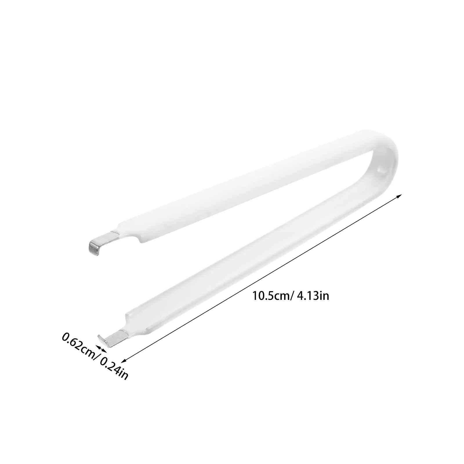 U-Shaped Ic Chip Puller Tool Metal Handle with Insulated Vinyl Grip for Safe Efficient Electronic Component Removal Dip