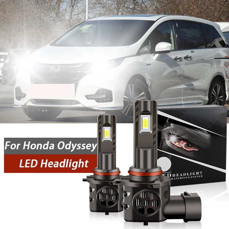 

2pcs Headlight Bulbs High Low Beam For Honda Odyssey Headlamps Fog Lights Kit 2011 2012 2013 2014 2015 2016 2017 2018 2019 2020