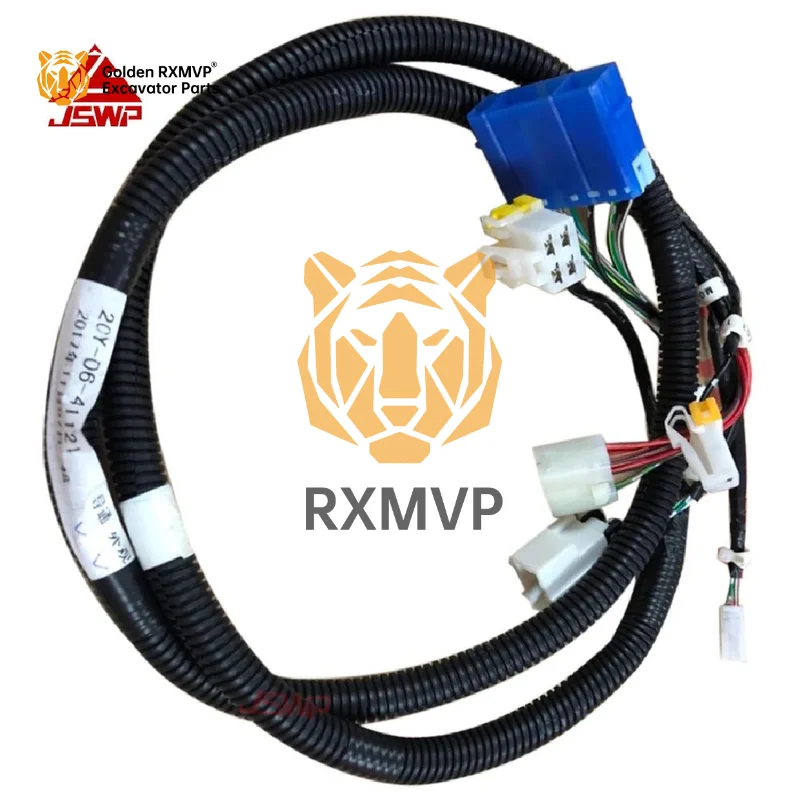 JSWP 20y-06-16910/20y0616910 High quality excavator wire harness, suitable for 200-8mo radio wire harness