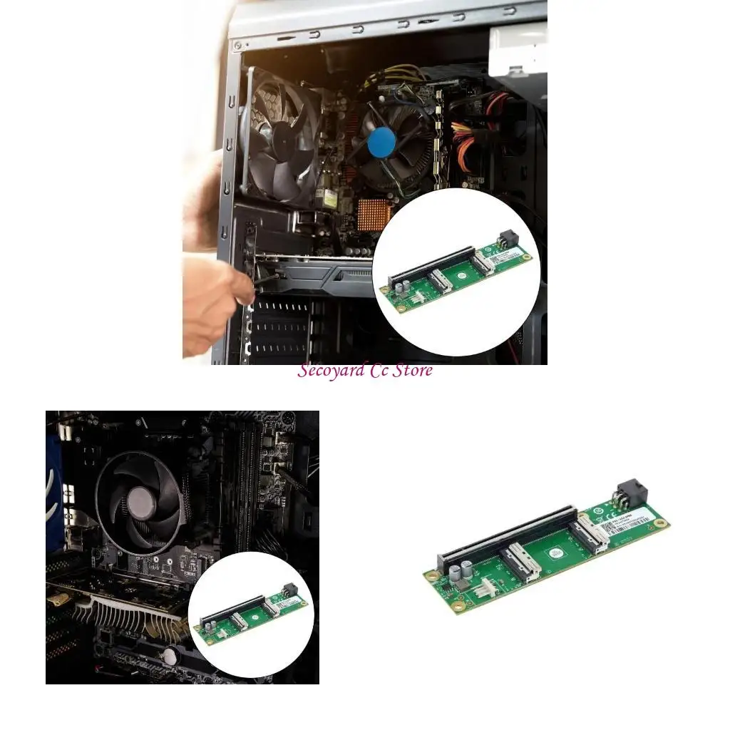 

Adapter Card Adapter N3UC PCIE 5.0 от McIOS для настольной графики и сетевых карт