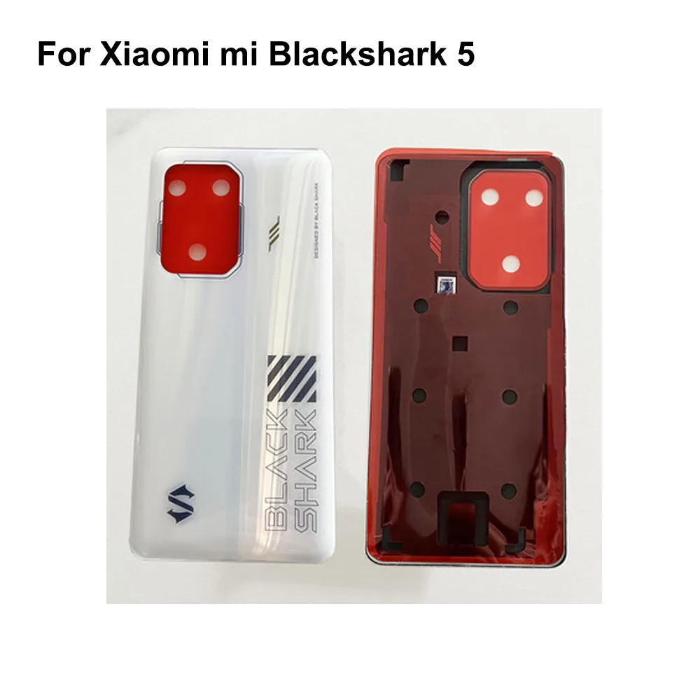 

Задняя стеклянная крышка для Xiaomi mi Blackshark 5, корпус батарейного отсека, задняя крышка для Xiaomi mi Black shark 5, запчасти