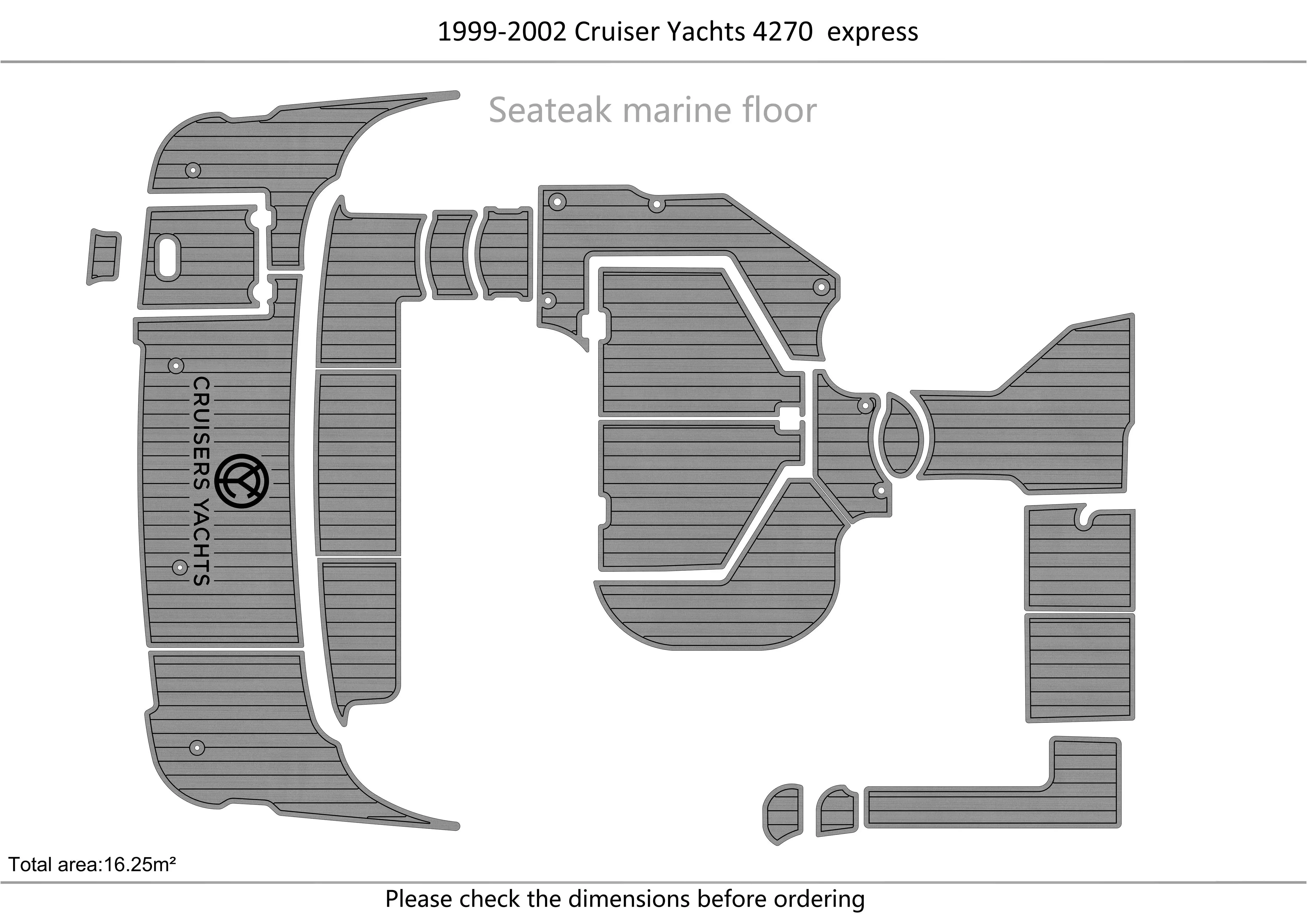 2002 Cruisers Yachts 4270 Cockpit Swimming platform1/4