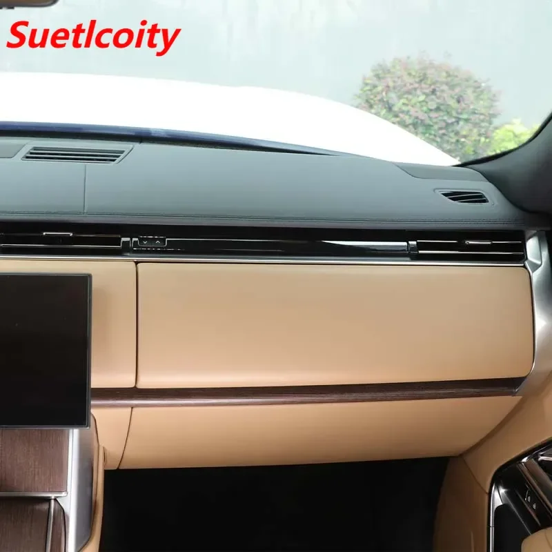 

Suetlcoity For Land Rover Range Rover Sport Vogue 23-25 Central Control Instrument Air vents Panel Side Trim Car Accessories LHD